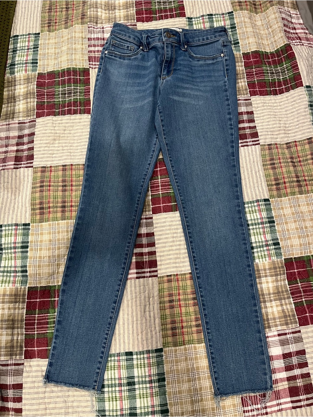 Jessica Simpson Mid Blue High-Rise Skinny Jeans